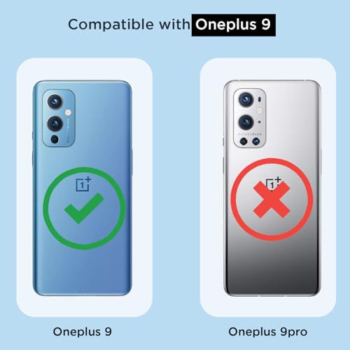 Pikkme Back Cover for OnePlus 9 Mag-Safe Shockproof PC + TPU Protective Case Magnetic Support Bumper Case (Transparent Mag-Safe) - Image 4
