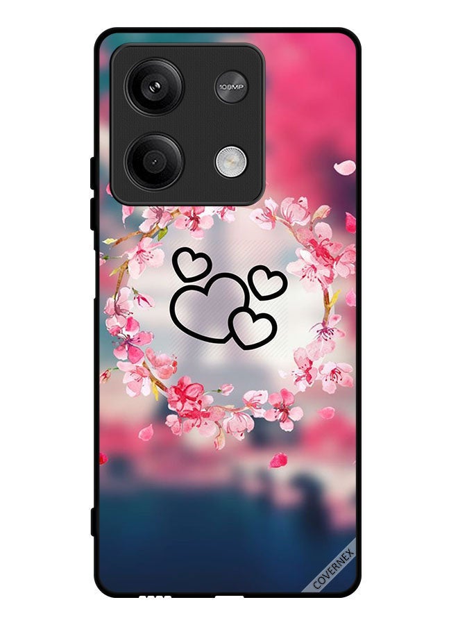 Covernex Protective Case Cover For Xiaomi Redmi Note 13 Hearts Art Clip - Image 1