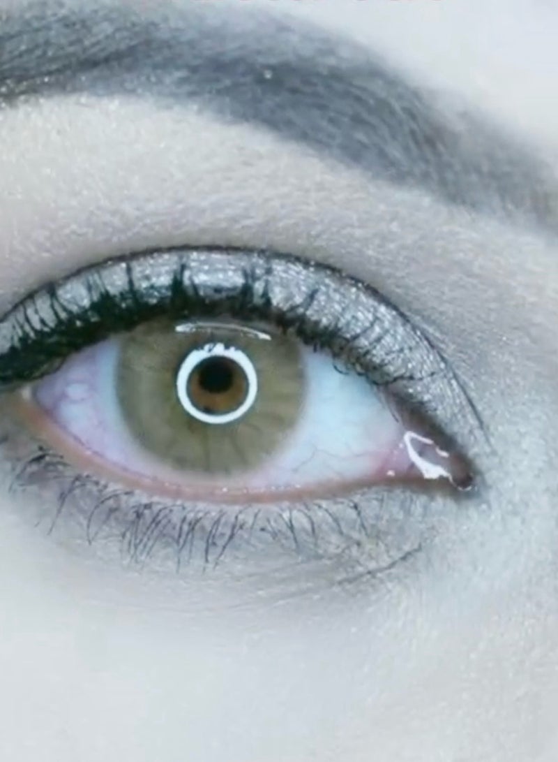 يونيبلينغ عدسات لاصقة ملونة سنوية هيدروكور أوكر البني - Image 3