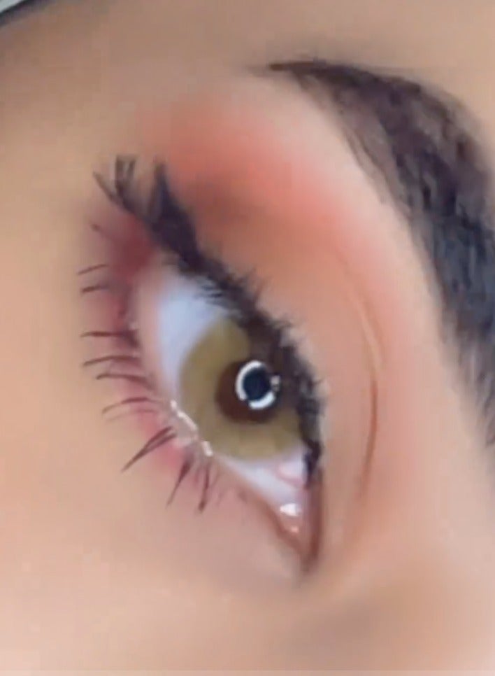 يونيبلينغ عدسات لاصقة ملونة سنوية هيدروكور أوكر البني - Image 2