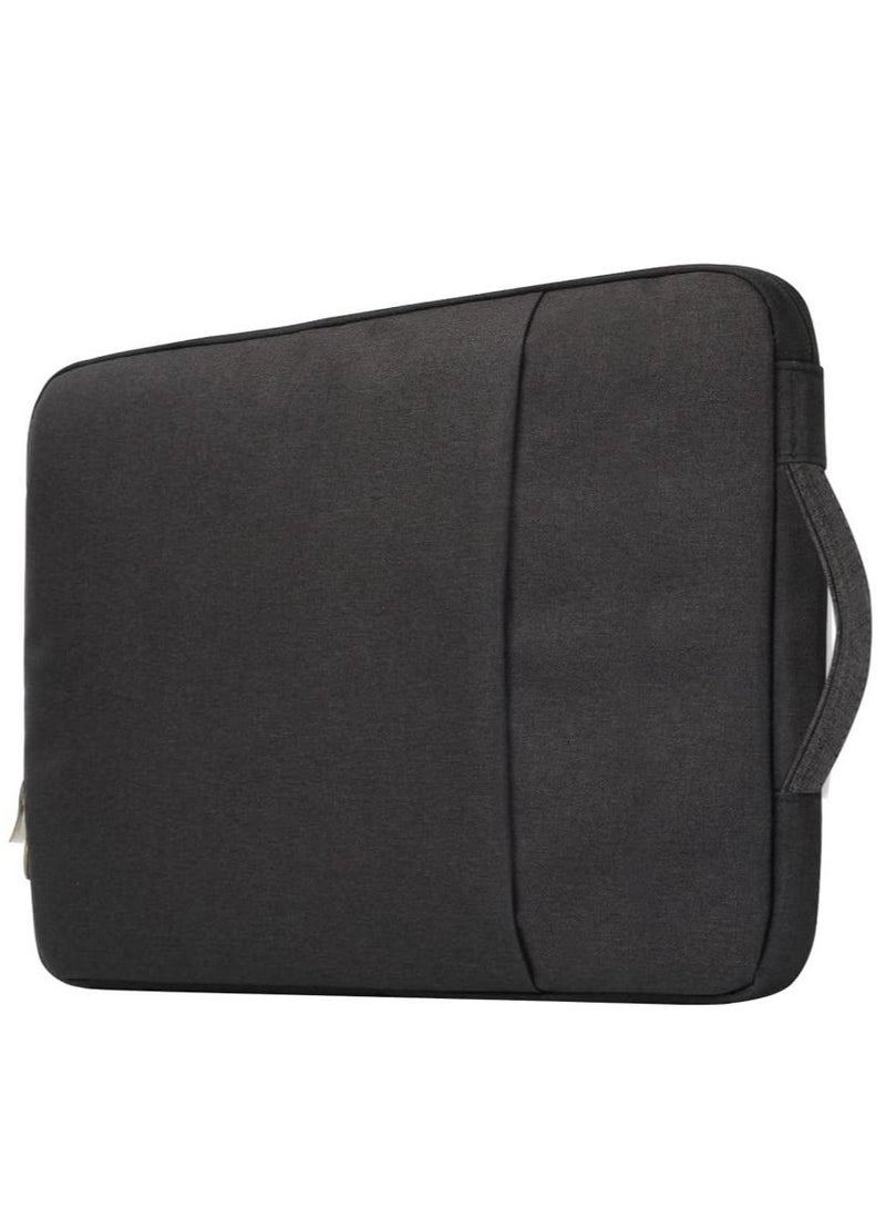CASE Carrying Laptop Sleeve Case Bag 13 inch Business Computer Laptop Case Unisex Spacious Laptop Sleeve Messenger Tote Bag for Women and Men Universal Nylon Briefcase Bag for Notebook  - Image 4