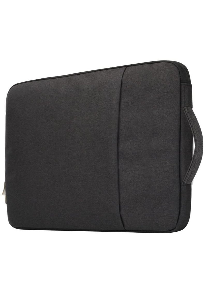 CASE Carrying Laptop Sleeve Case Bag 13 inch Business Computer Laptop Case Unisex Spacious Laptop Sleeve Messenger Tote Bag for Women and Men Universal Nylon Briefcase Bag for Notebook  - Image 2