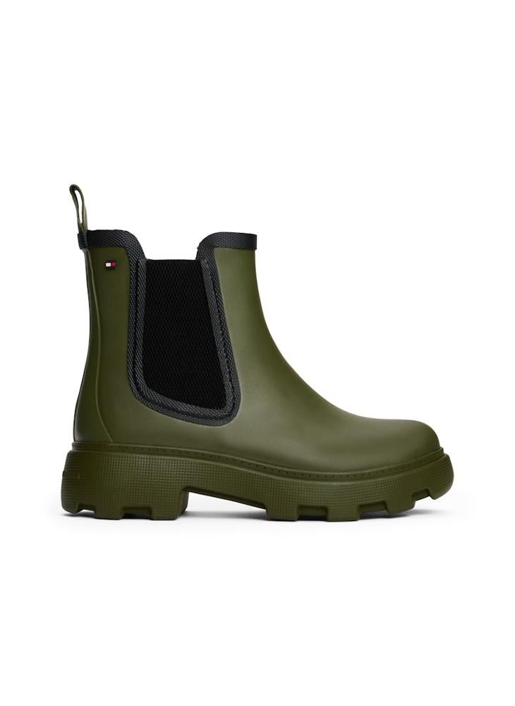 TOMMY HILFIGER Flag Ankle Rainboot Warm Lining - Image 1