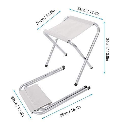 Gnanex Foldable Patio Stool for Garden - Image 2