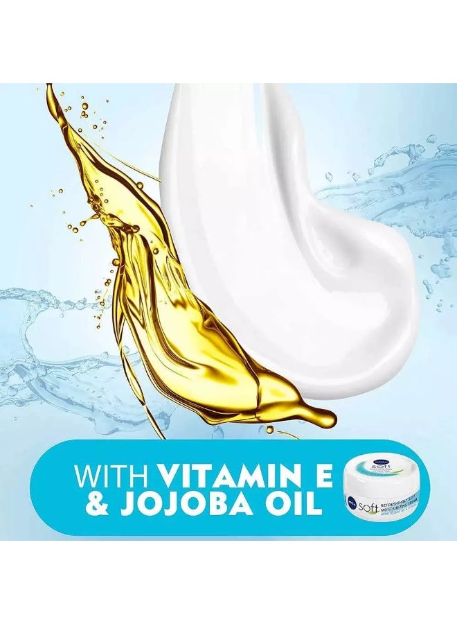 Nivea Refreshingly Soft Moisturizing Cream - 300ml - Image 3