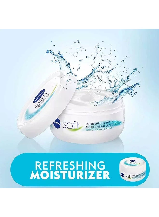 Nivea Refreshingly Soft Moisturizing Cream - 300ml - Image 4