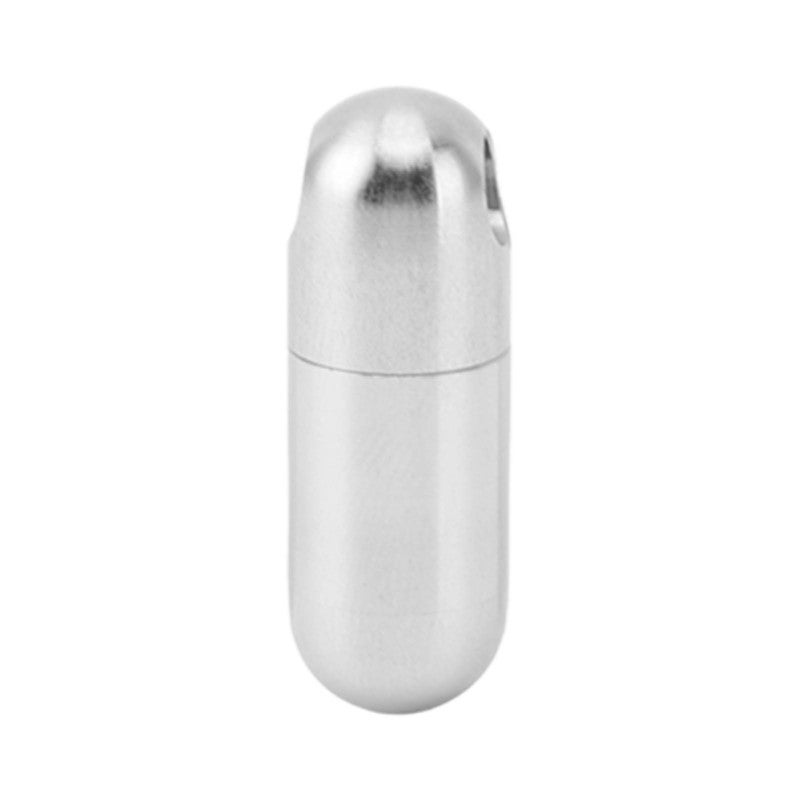 Portable Medicine Case: Stainless Steel Compact Pocket Organizer - Professional Sealing Waterproof Design Multifunctional Storage for Travel Outdoor Camping Daily Carry - Image 2
