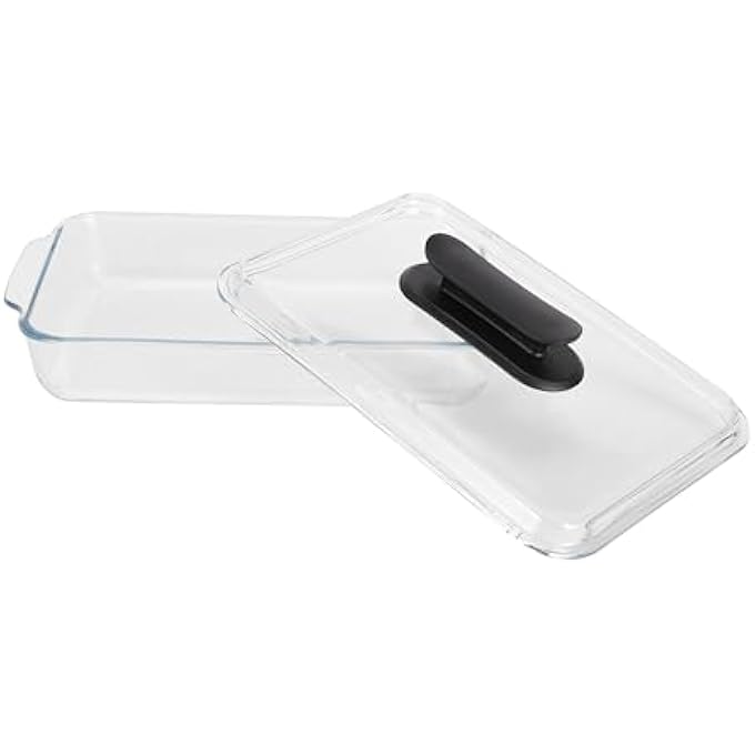rayihni 3L Glass Baking Dish With Lid Rf12194  Roasting Tray Oven Safe Roaster Pan Fridge  Freezer Safe Durable  Easy Clean  Ideal For Cooking Serving Storing Freezing - Image 5