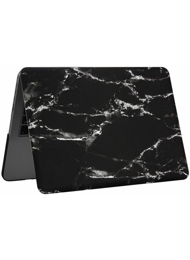 UESWILL Marble Pattern Smooth Hard Shell Case Compatible With Macbook Pro 13 Inch With Retina Display No Cdrom (Model A1502 A1425 Early 2015 2014 2013 Late 2012) (Black White) - Image 3