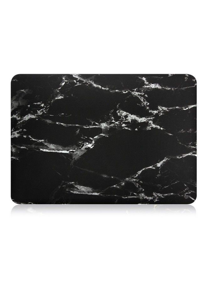UESWILL Marble Pattern Smooth Hard Shell Case Compatible With Macbook Pro 13 Inch With Retina Display No Cdrom (Model A1502 A1425 Early 2015 2014 2013 Late 2012) (Black White) - Image 4