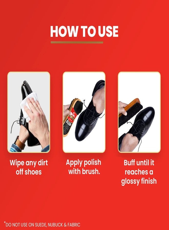 Kiwi Wax Shoe Polish | Renews and Protects Leather | For Black Leather (40 gm) - Image 4