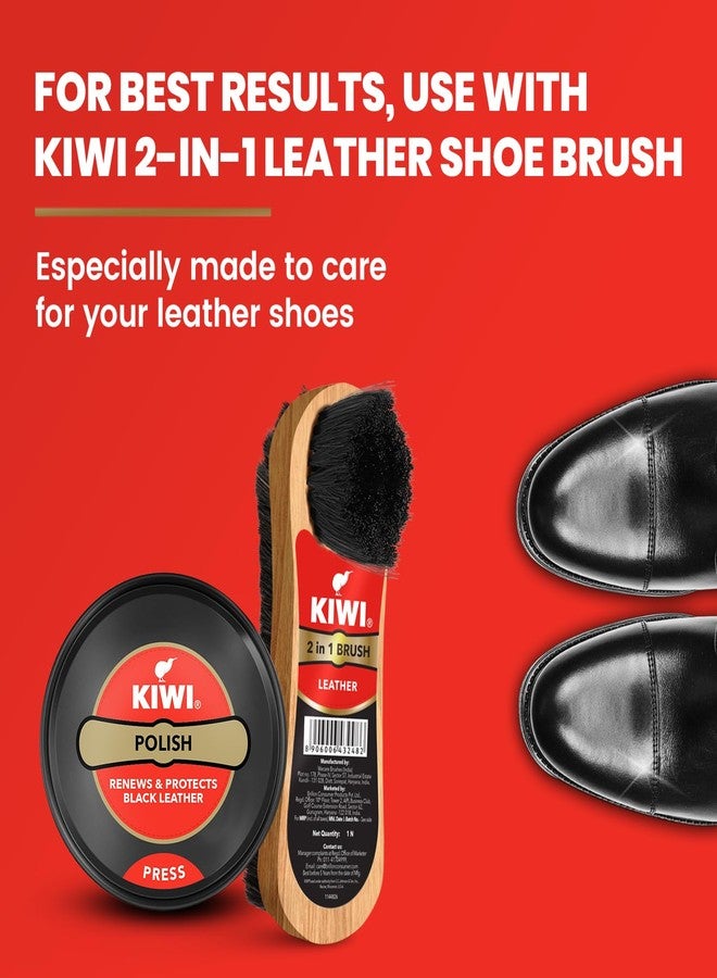 Kiwi Wax Shoe Polish | Renews and Protects Leather | For Black Leather (40 gm) - Image 5