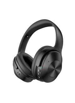 OneAudio Noise Cancelling Headphones Wireless Bluetooth Headphones with 30 dB Hybrid Active Noise Cancelling and 30 Hours Playtime & Built-in Microphone Hands-Free Over Ear Headset