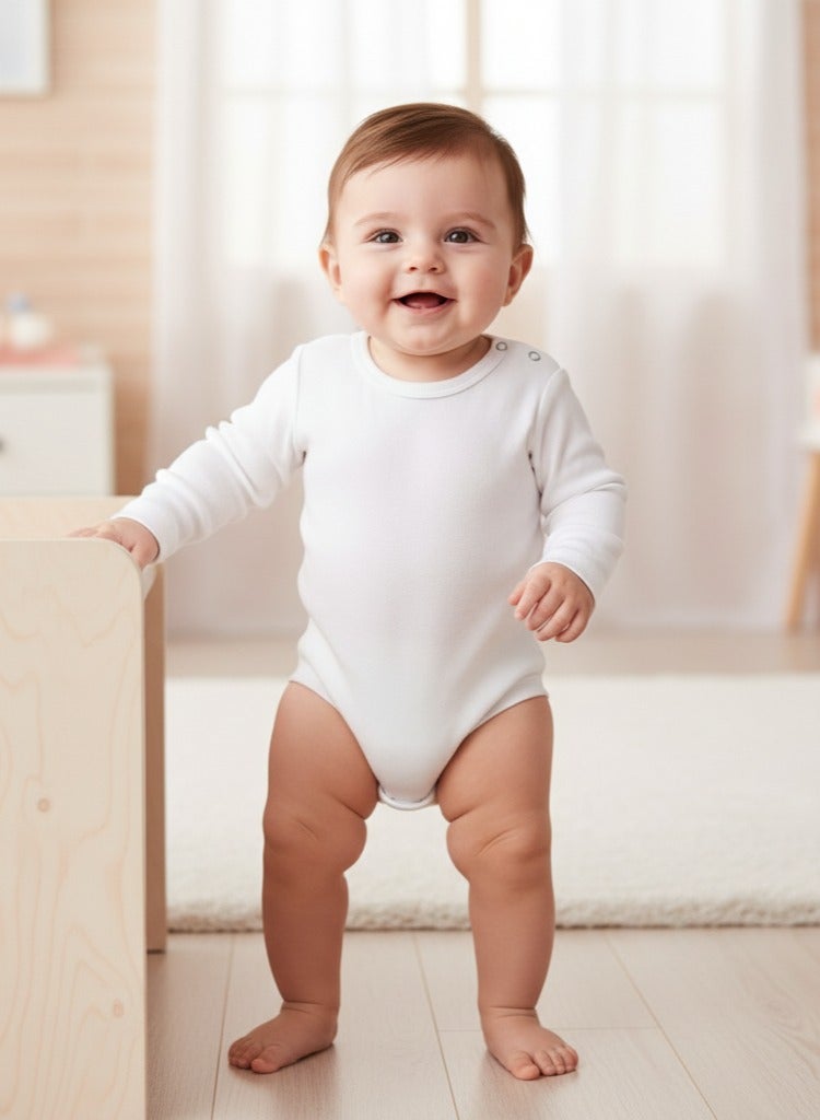 كوتونيل قطونيل باك يحتوي علي 6 قطع سالوبت كم ابيض قطن 100% للبيبي - Image 2