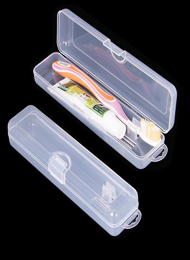 THINKPRICE 4 Pack Tongue Scraper Travel Case for Tongue Cleaner, Toothbrush, Toothpaste - Image 4