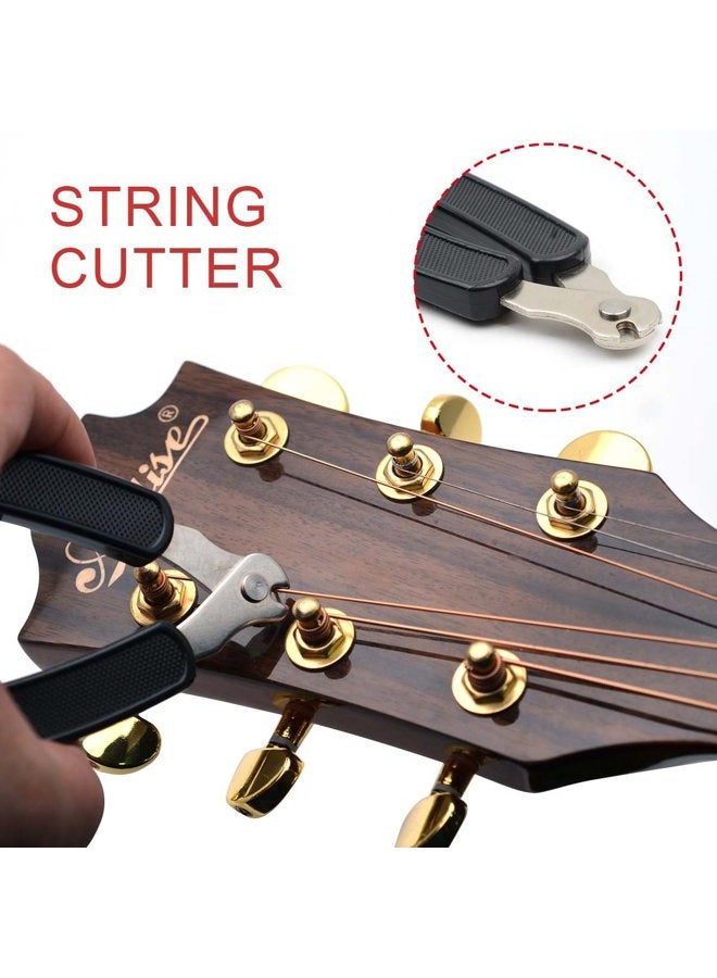 SAPHUE Black 3 in 1 Multifunction Guitar String Winder String Cutter Pin Puller,MusicOne ¡­ - Image 3