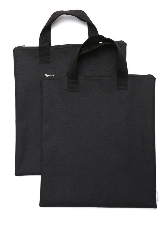 Augbunny 600D Portfolio Waterproof with Handle and Zipper for Student and Artist 2-Pack - Image 1