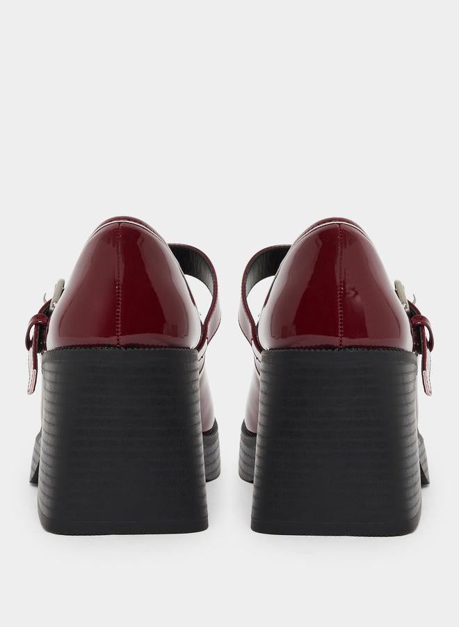 Raid Favia Buckled Platform Mary Jane Shoes - Image 4