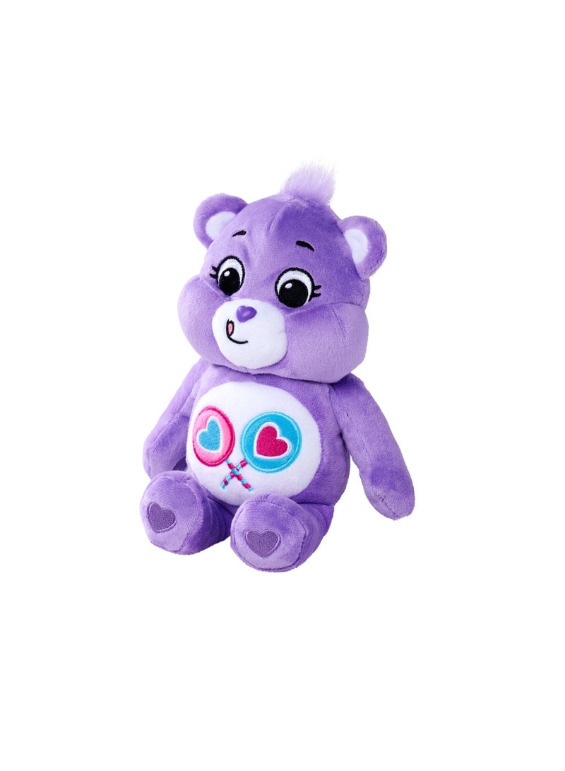 Care Bears Share Bear - Plush Toy Bear 23 cm Blue Plush | Collectable Cute Plush Toy, Cuddly Toys for Children, Soft Toys for Girls and Boys, Cute Teddies, from 0 Months - Image 1