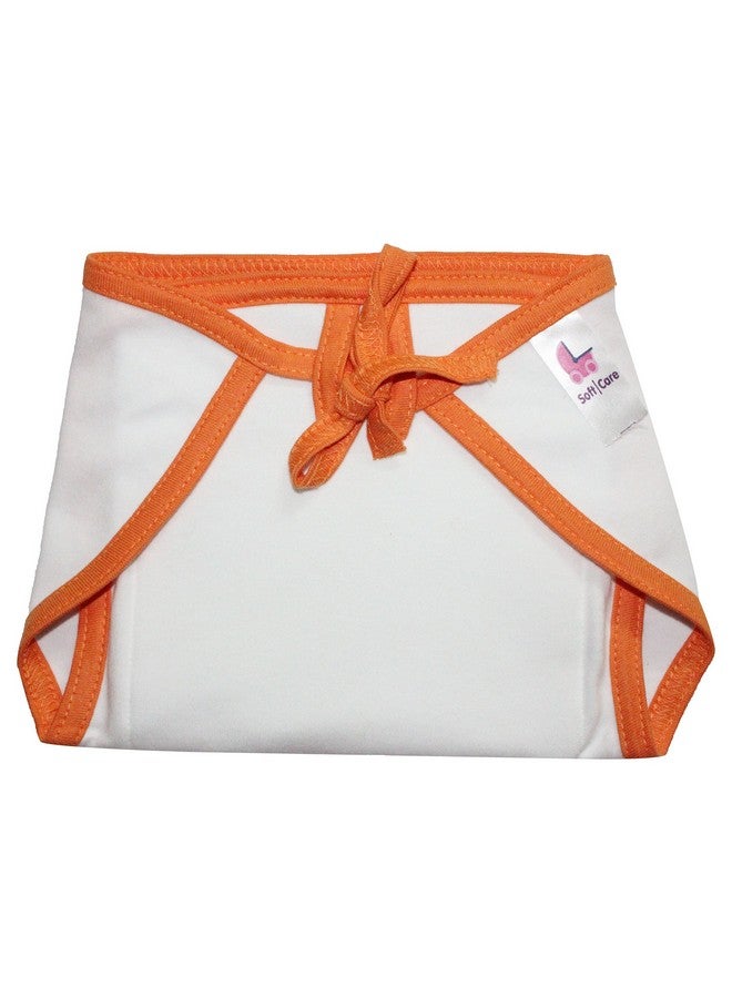 SoftcareTotzTouch Premium Cotton Hosiery Fabric Wide Padded Baby Reusable Nappy/Langot Age (0 Months - 3 Months) Pack of 6 (Children: XS) - Image 3