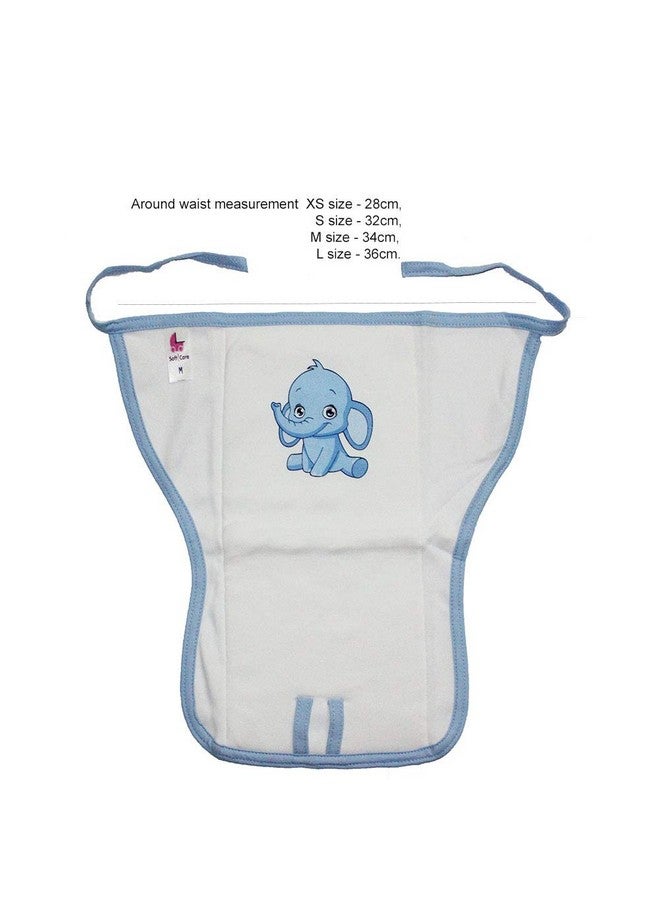 SoftcareTotzTouch Premium Cotton Hosiery Fabric Wide Padded Baby Reusable Nappy/Langot Age (0 Months - 3 Months) Pack of 6 (Children: XS) - Image 4