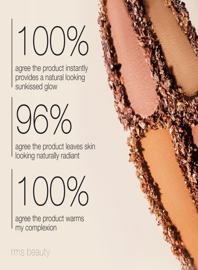 آر إم إس بيوتي برونزر RMS Beauty ReDimension Hydra - برونزر جل يتحول إلى بودرة، بودرة برونزر كريمية خالية من التلك، بودرة برونزر كريمية قابلة لإعادة التعبئة لتحديد ملامح الوجه - Image 3