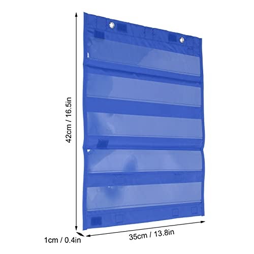 Keenso Pocket Chart,Mini Double Sided Pocket Charts for Teachers - Image 3