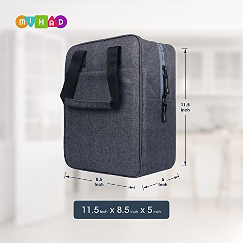 MIHAD Lunch Bag for Office College School, Travel Tiffin Pouch for Men Women Boys Girls Adults Kids, Leakproof, Water Resistant, Picnic Bag, Tiffin Pouch - Image 2