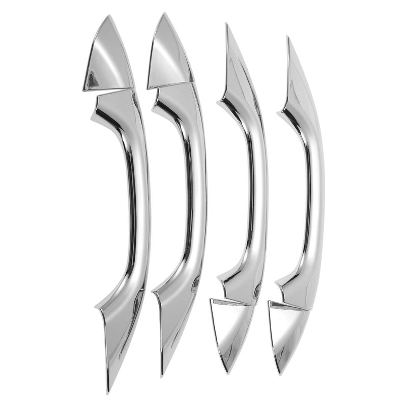 INFINAUTO Car Door Handle Cover TrimSide Door Handle Cover for Audi A7 20112016 ABS Silver Tone1 Set - Image 2