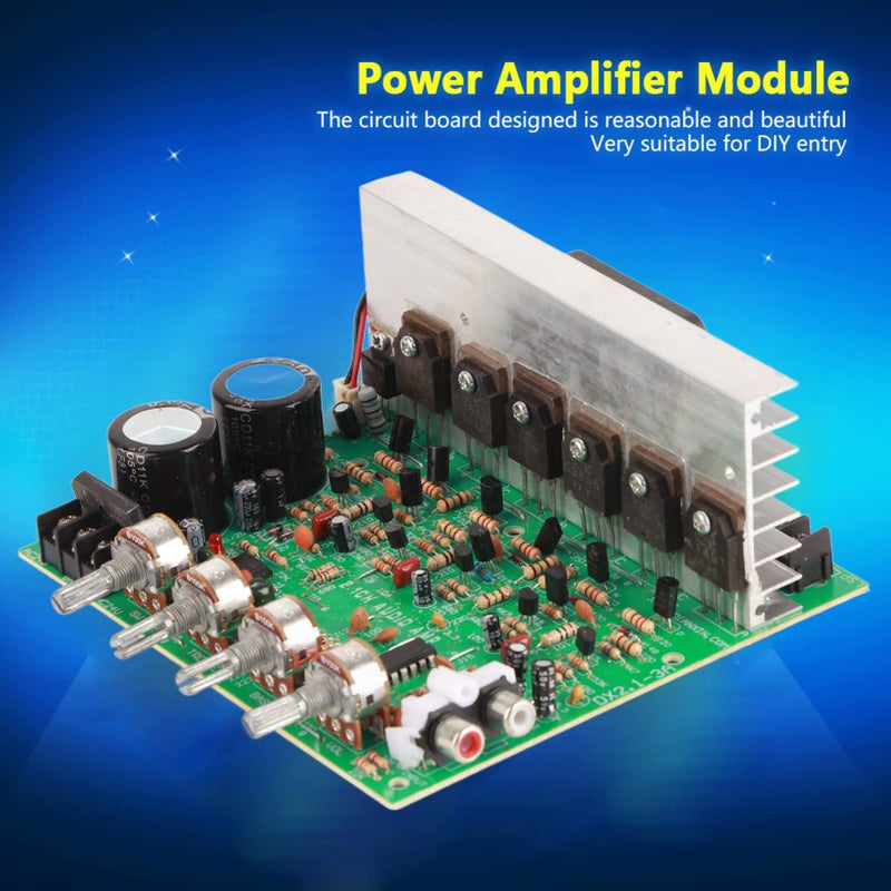2 1 Channel 300W Amplifier Board With Subwoofer And Volume Control DIY Audio Module - Image 5