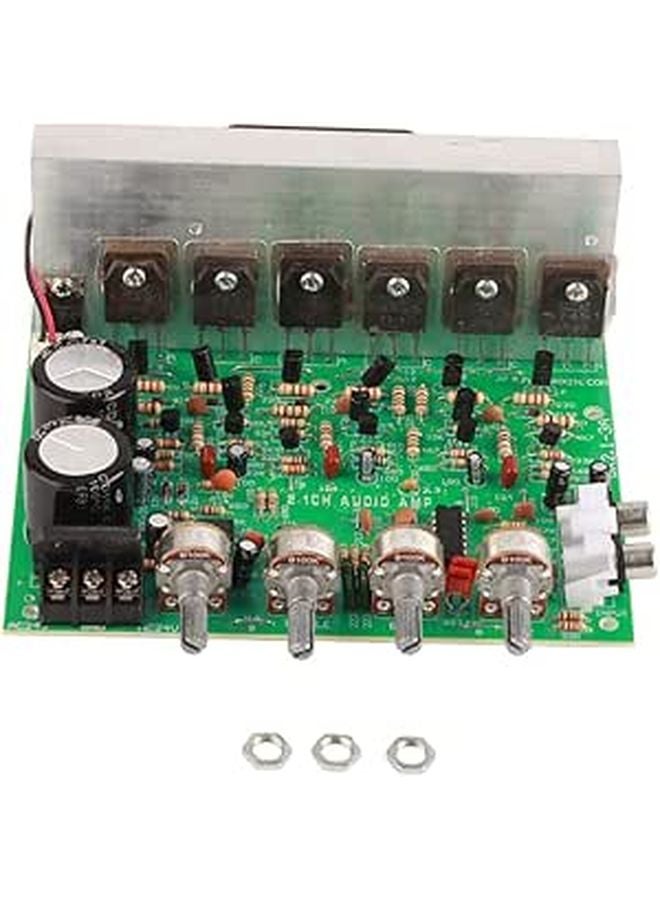 2 1 Channel 300W Amplifier Board With Subwoofer And Volume Control DIY Audio Module - Image 1