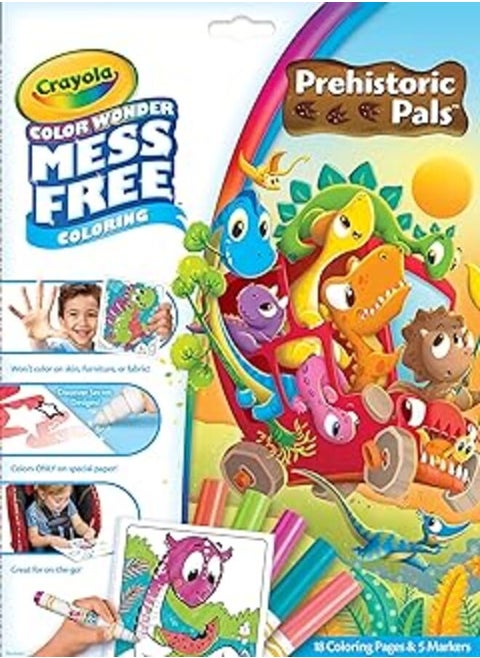 Color Wonder Pre-Historic Pals