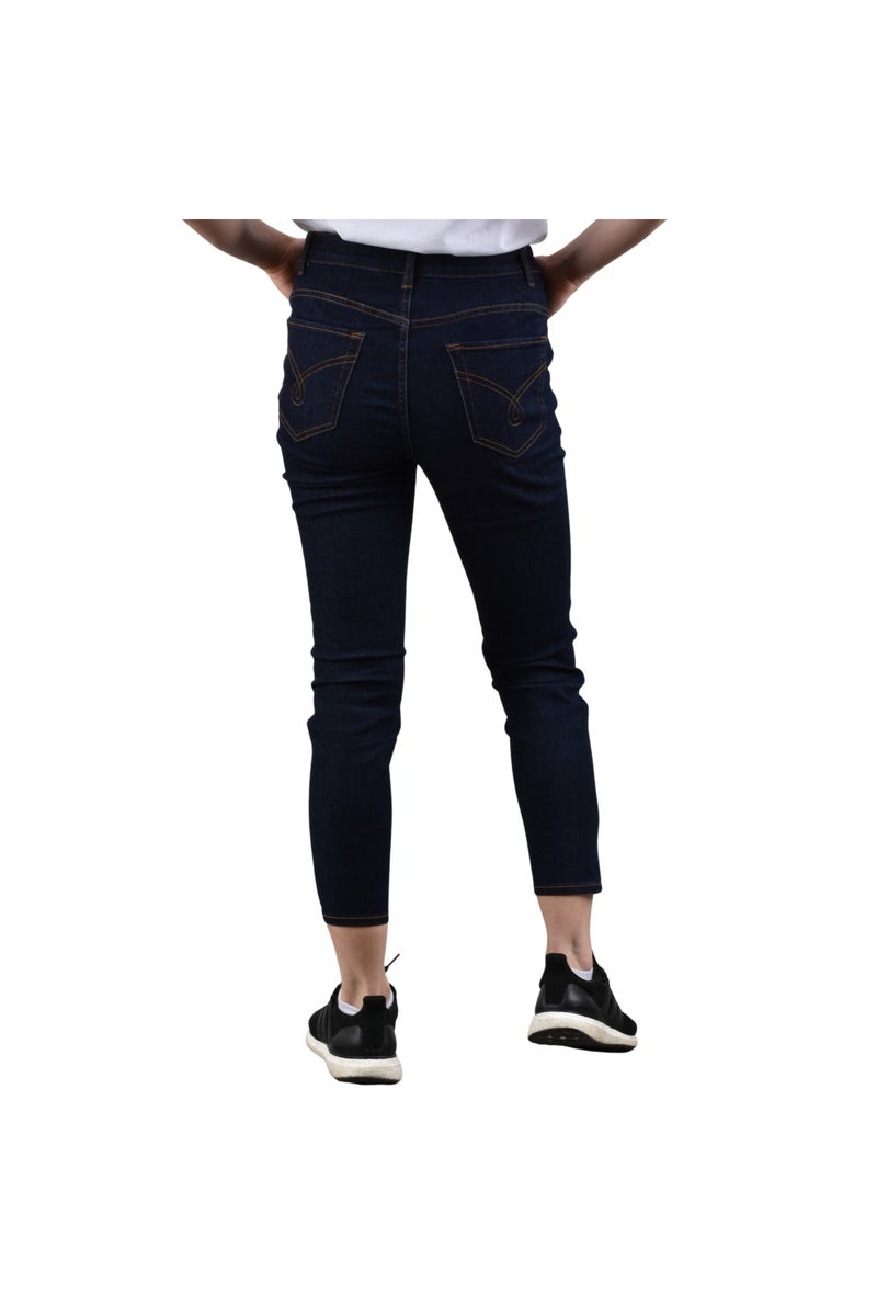 GIORDANO Blue High Waist Jeans for Women - Image 4