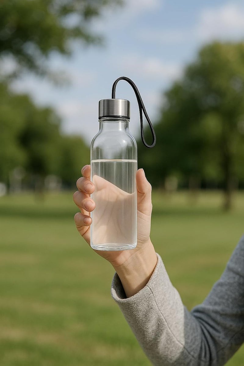 BS B&S Premium 0.5L Reusable Water Bottle - Navy Blue - Image 5