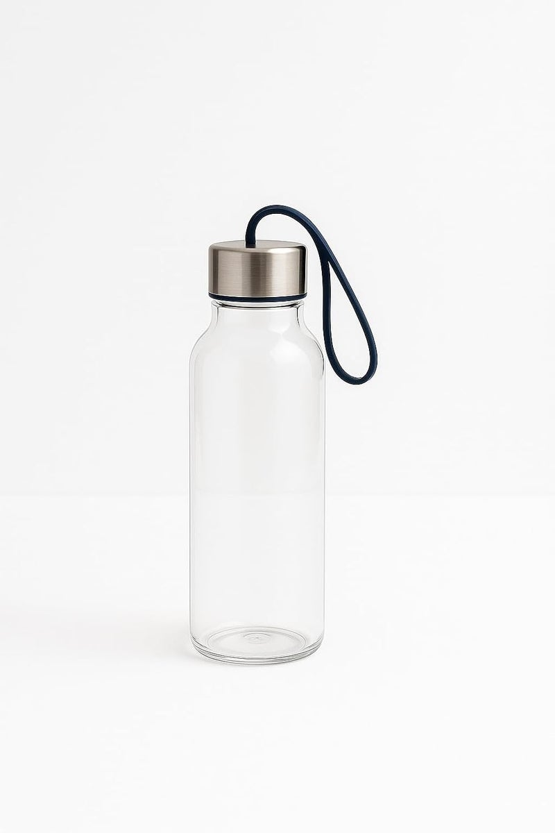 BS B&S Premium 0.5L Reusable Water Bottle - Navy Blue - Image 1