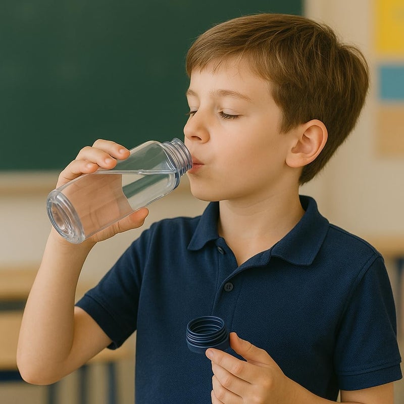 BS B&S Premium 0.5L Reusable Water Bottle - Navy Blue - Image 3