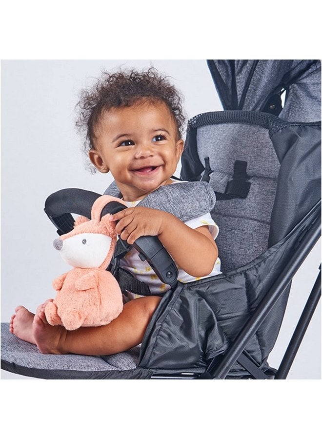 غاند لعبة GUND Baby Lil' Luvs Tuck-Away Lovey، Emory Fox، لعبة حيوانية ناعمة للغاية مع بطانية أطفال مدمجة للأطفال والمواليد الجدد - Image 2