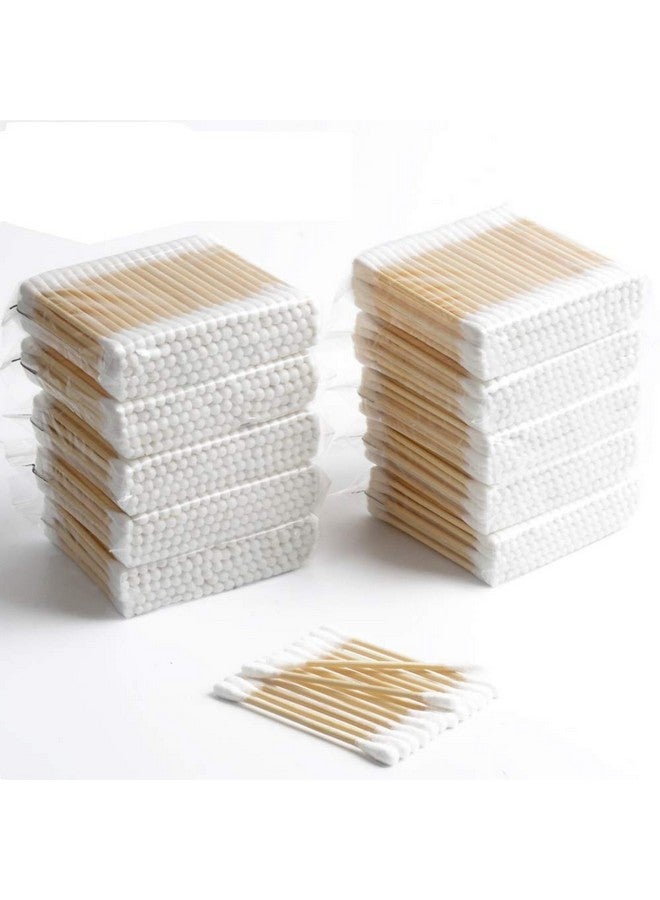 Calitate24 Calitate24 Wooden Ear Wax Cleaning Buds 300 Buds Multipurpose Cotton Swabs for Personal Care - Image 1