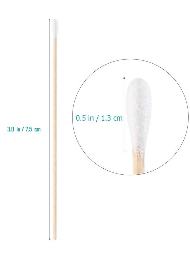 Calitate24 Calitate24 Wooden Ear Wax Cleaning Buds 300 Buds Multipurpose Cotton Swabs for Personal Care - Image 3