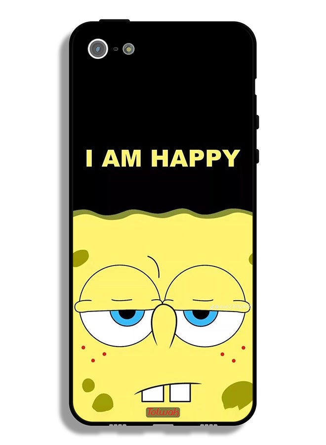 Tolwak Apple iPhone 5/5s/SE Protective Case I Am Happy - Image 2