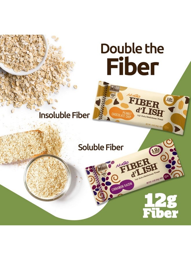 NuGo Fiber d'Lish Chocolate Brownie, 12g High Fiber, Vegan, 150 Calories, 16 Count - Image 3