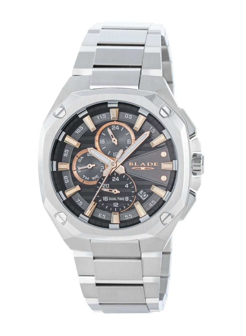 Blade BLADE Forte SS Mono 3646G2SUS SS Case & Band Multifunction Men's Watch - Image 1