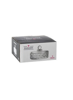 Elegant A box of sweets and nuts made of clear glass  - Image 2