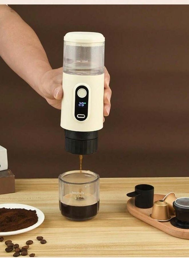 Espresso Wireless Portable Espresso Machine | Electric Capsule & Powder Coffee Maker for Travel, Camping, Office, and Home - Image 1