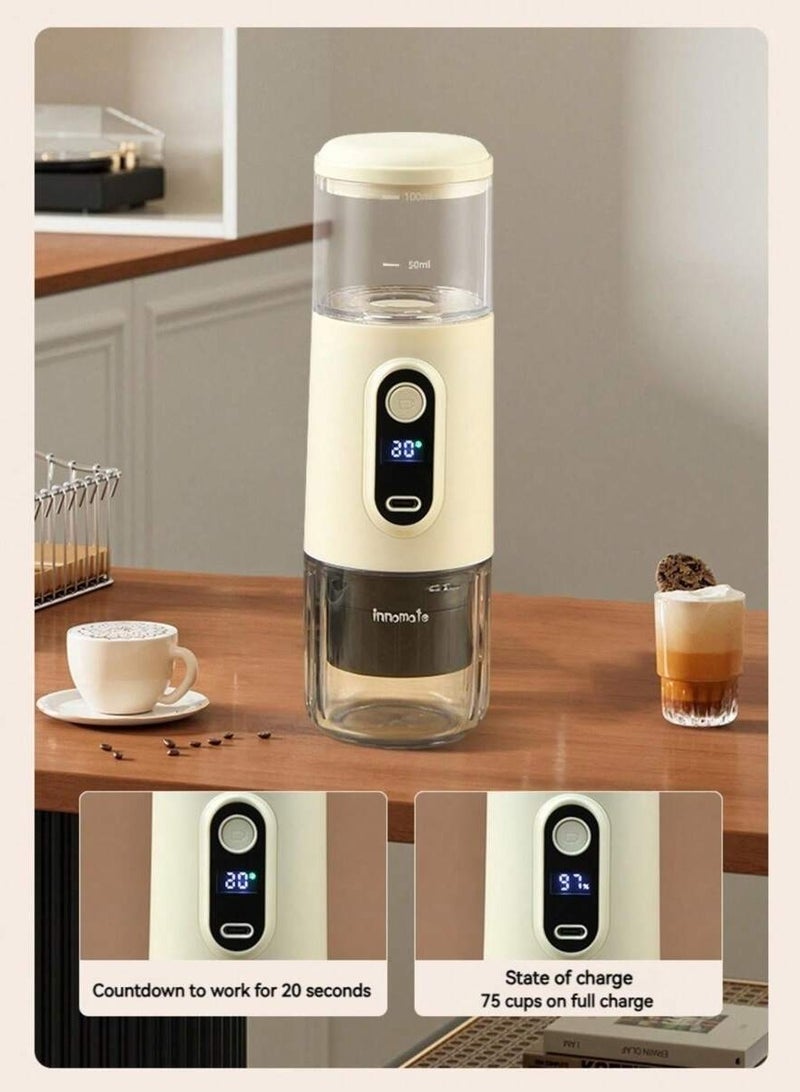 Espresso Wireless Portable Espresso Machine | Electric Capsule & Powder Coffee Maker for Travel, Camping, Office, and Home - Image 2