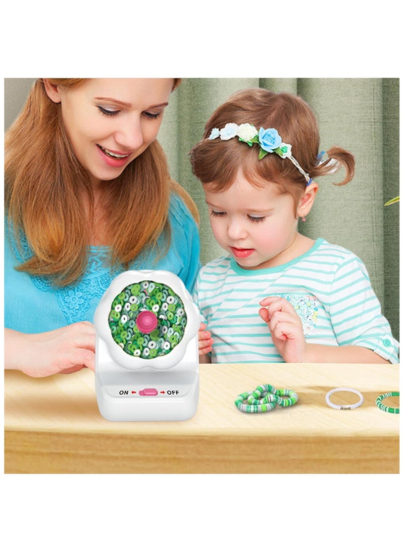 عام آلة تشكيل الخرز الكهربائية الآلية ماكينة صنع الأساور مع إبر آلة خرزة للقلادات والأساور مجموعة صنع الأساور الودية. - Image 2