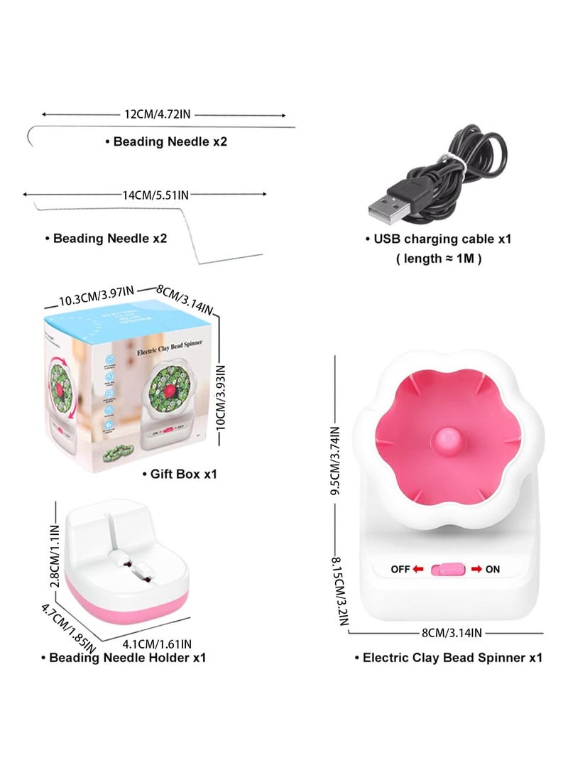 عام آلة تشكيل الخرز الكهربائية الآلية ماكينة صنع الأساور مع إبر آلة خرزة للقلادات والأساور مجموعة صنع الأساور الودية. - Image 4