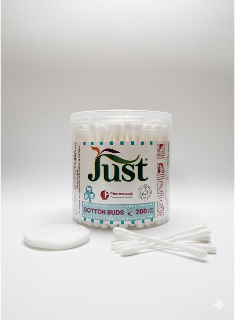Just cotton ear buds 200