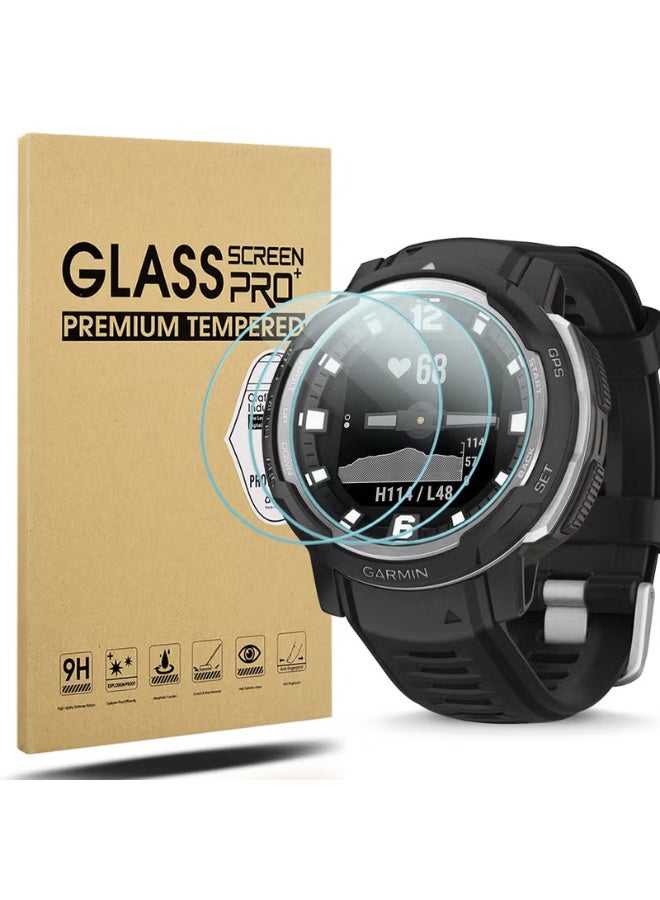 Diruite 4 Pieces Screen Protector for Garmin Instinct Crossover, Ultra Thin HD Tempered Glass, Anti-Scratch, Anti-Collision - Image 3