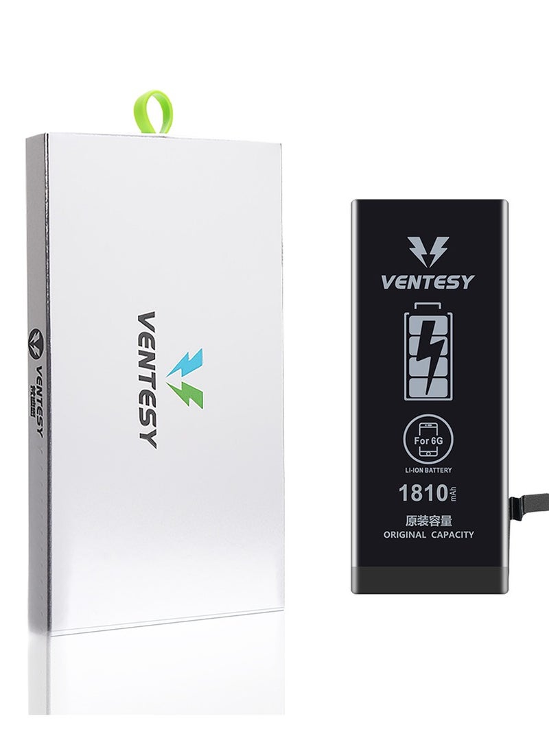 VENTESY Battery for Apple iPhone 6 Ultra Capacity - Black  - Image 1